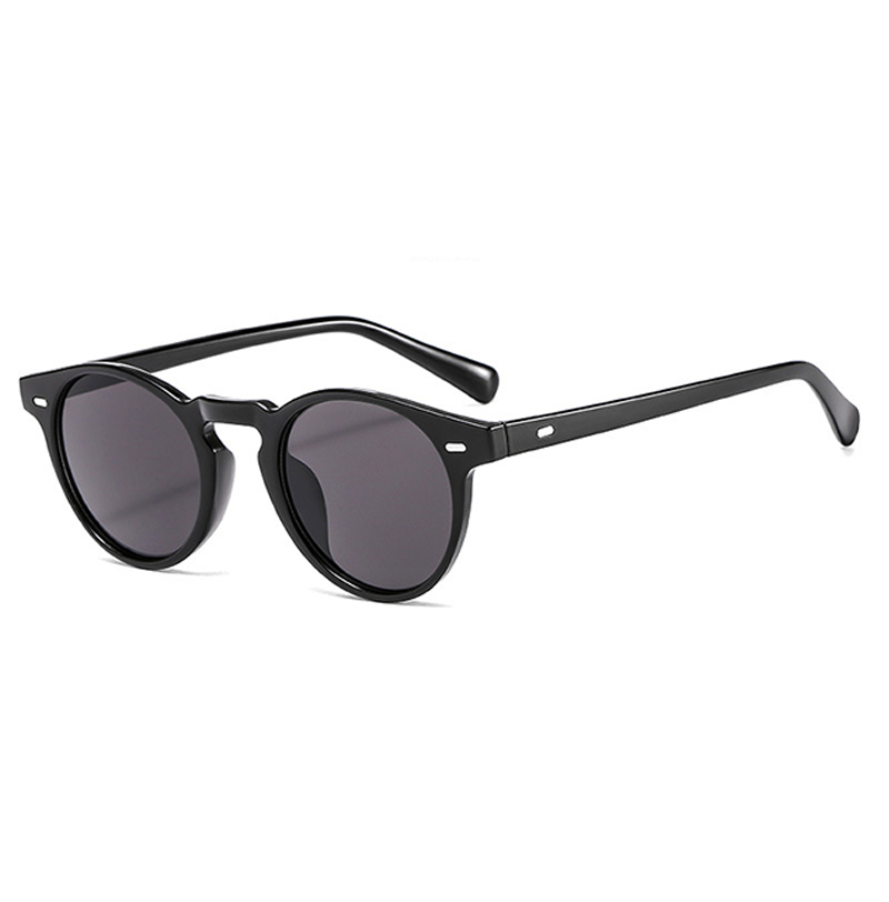 Tasker & Shaw | Luxury Menswear | Wolf, Oval polycarbonate sunglasses