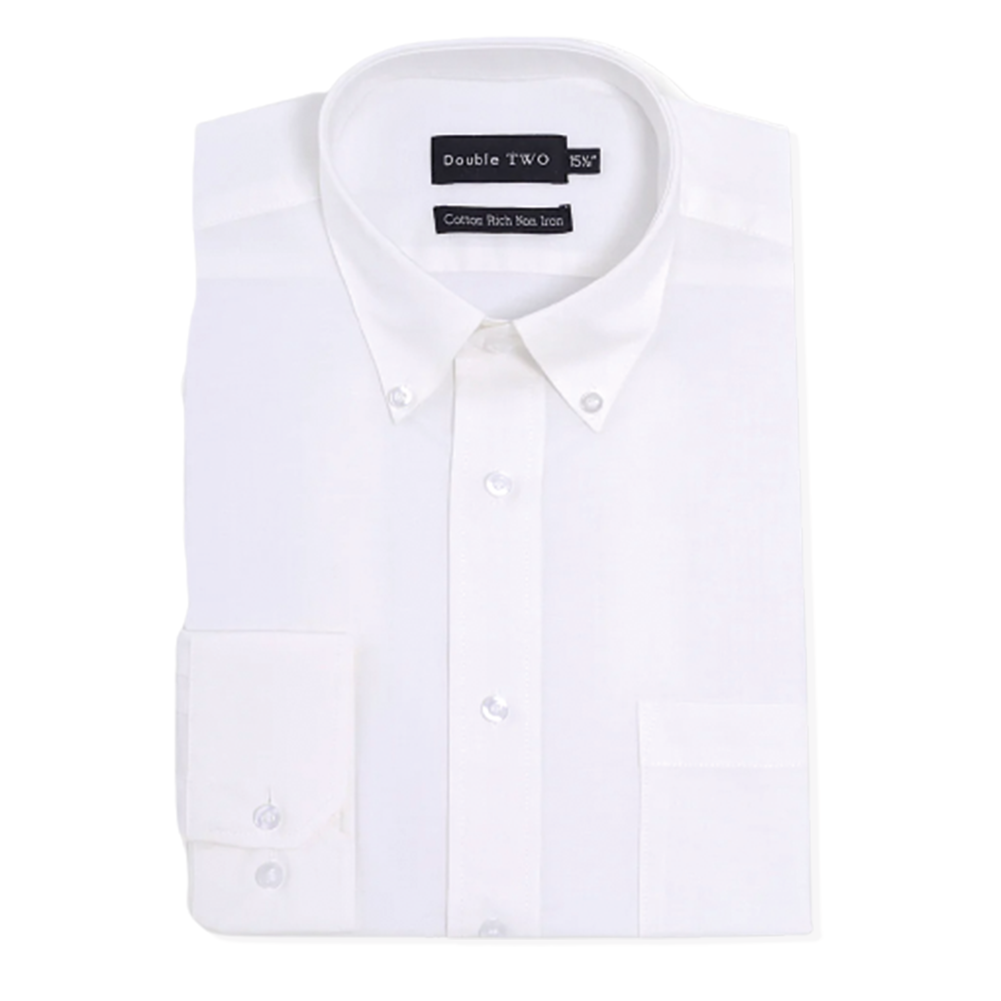 Tasker & Shaw | Luxury Menswear | CLASSIC FIT WHITE BUTTON DOWN SHIRT