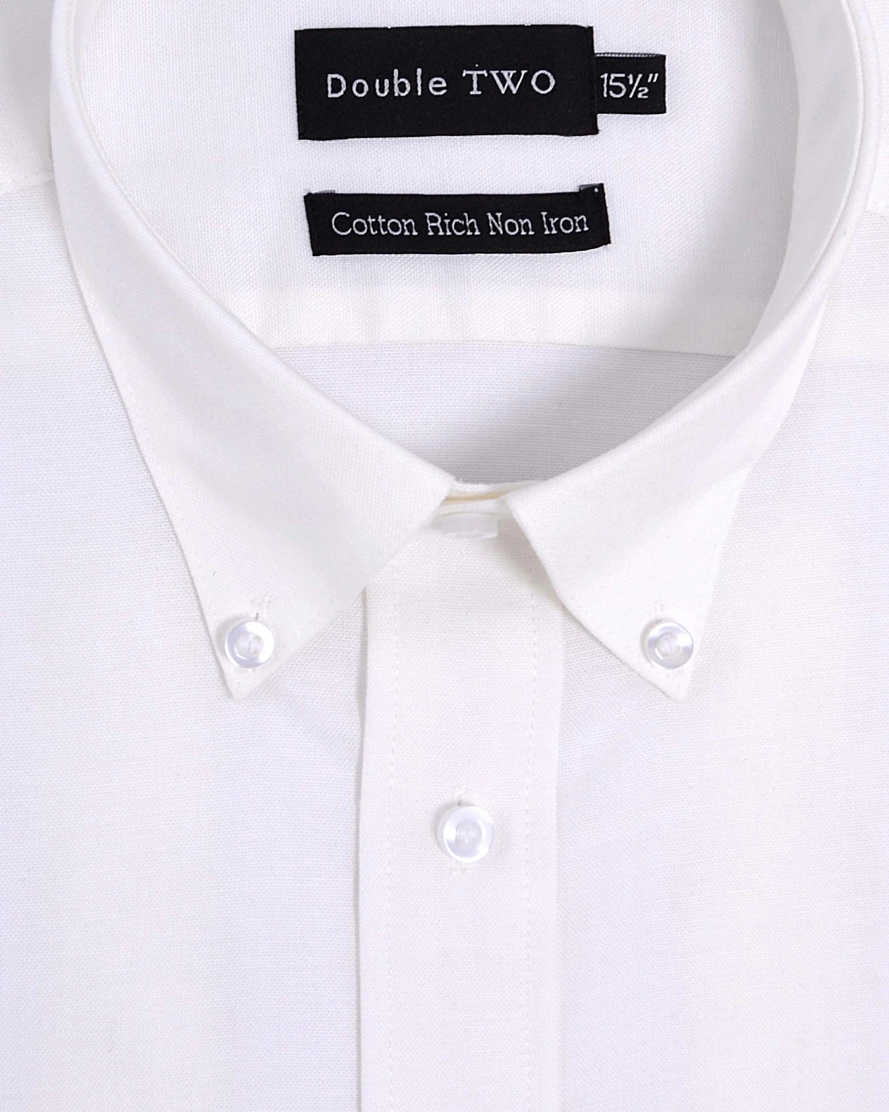 Tasker & Shaw | Luxury Menswear | CLASSIC FIT WHITE BUTTON DOWN SHIRT