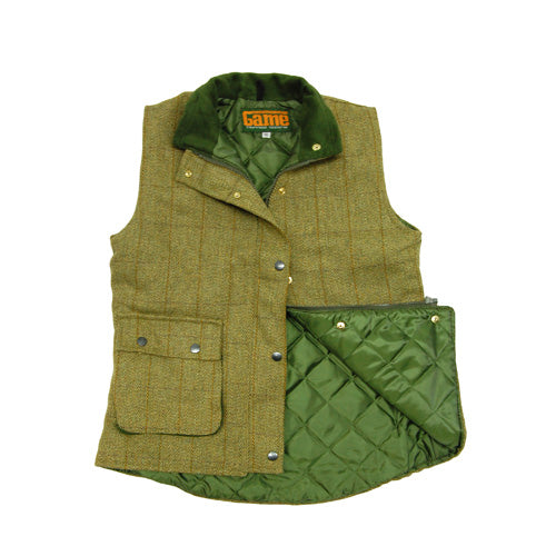 Ladies Tweed Gilet