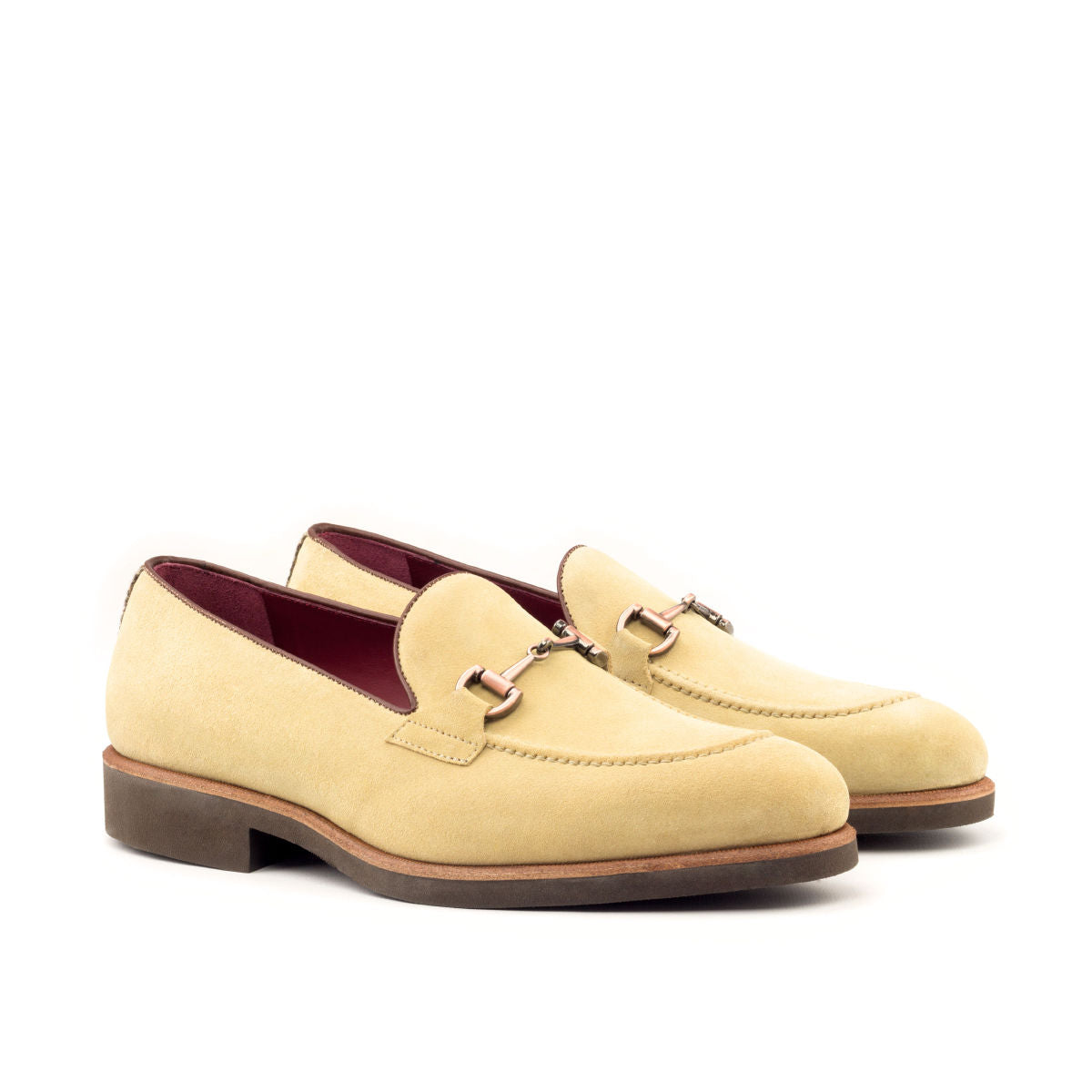 Handcrafted Suede & Tweed Loafer