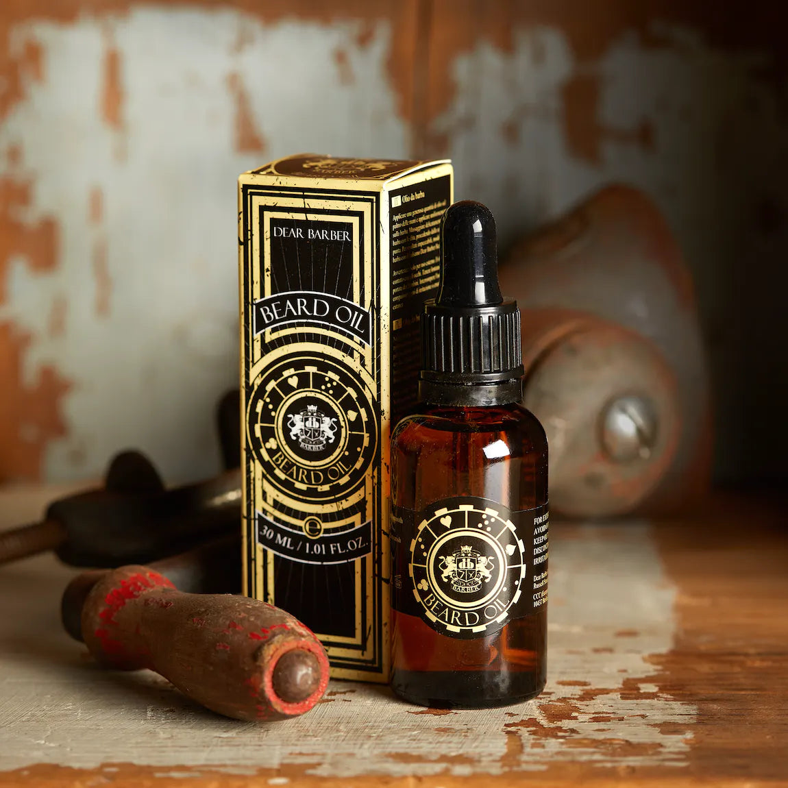 Tasker & Shaw | Luxury Menswear | Beard Oil By Dear Barber