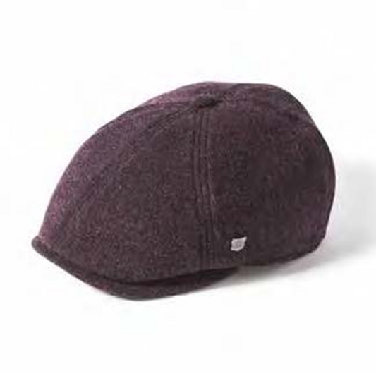 Tasker & Shaw | Luxury Menswear | Merino lambswool newsboy cap