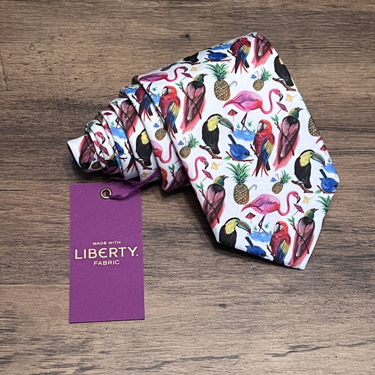 Tasker & Shaw | Luxury Menswear | Birds of Paradise Tie