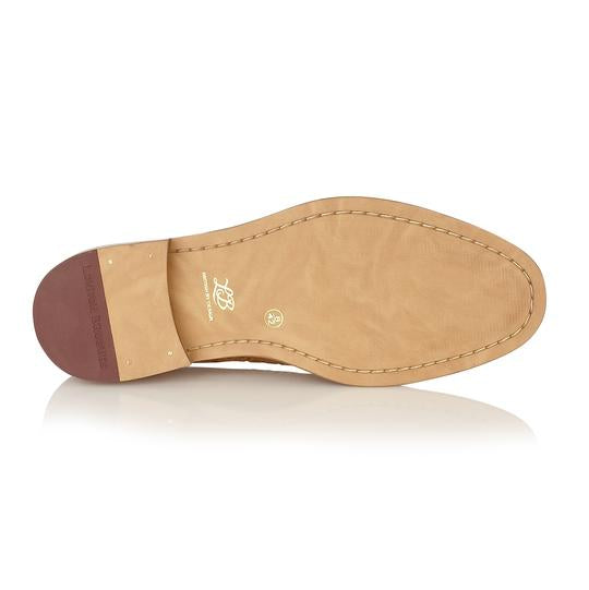 Tasker & Shaw | Luxury Menswear | Clyde Brogue Tan