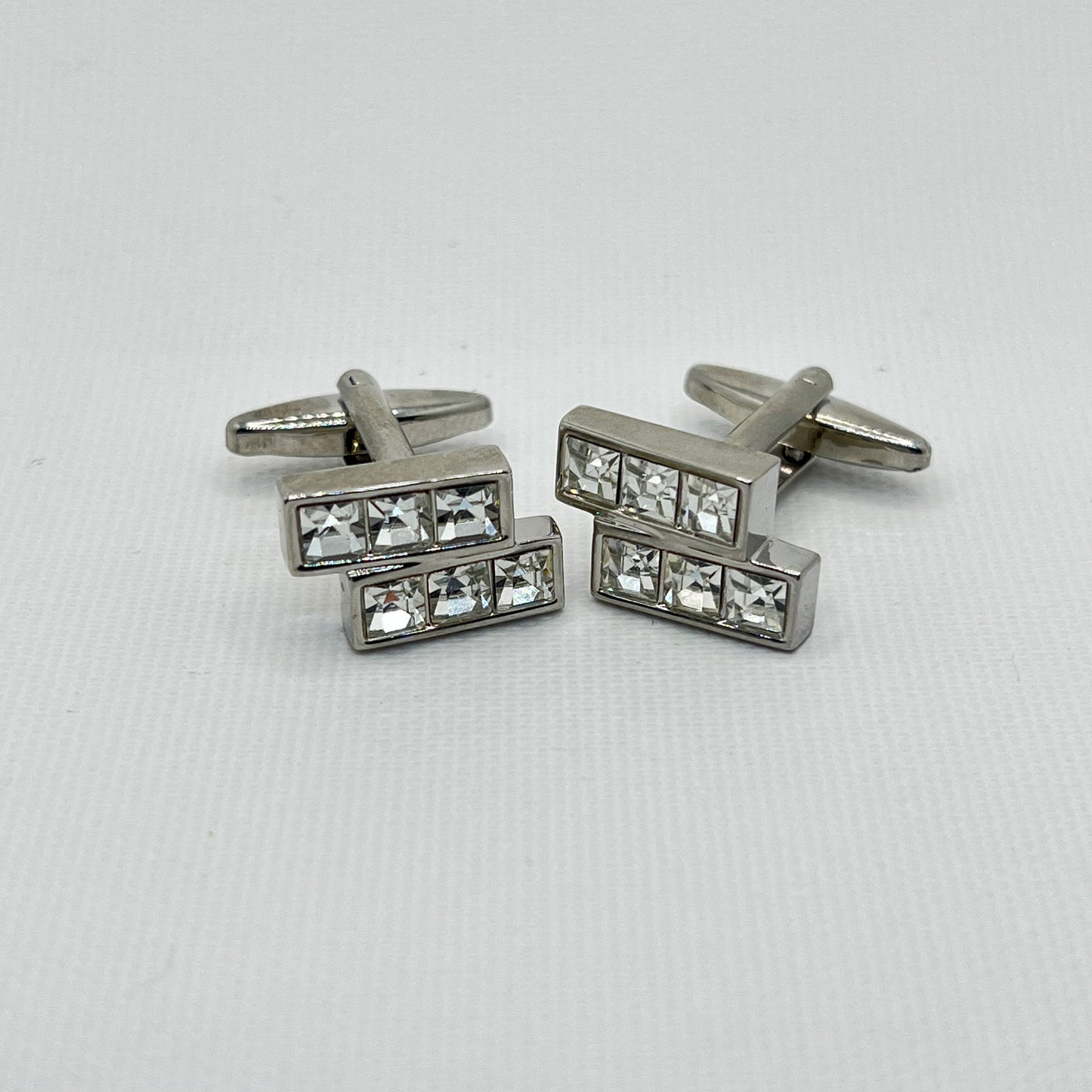 Tasker & Shaw | Luxury Menswear | Six crystal cufflinks