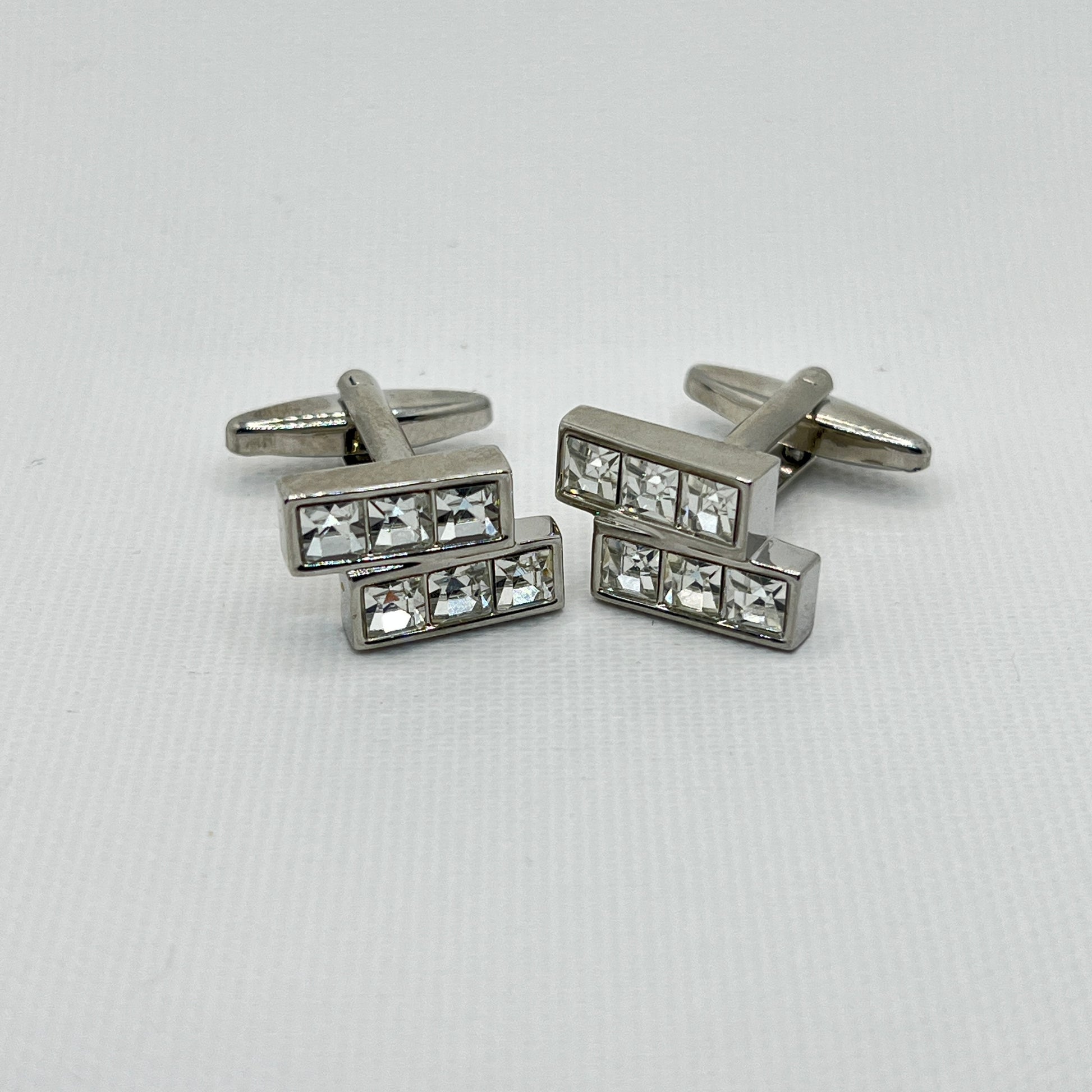 Tasker & Shaw | Luxury Menswear | Six crystal cufflinks