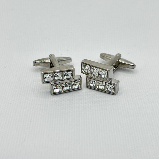 Tasker & Shaw | Luxury Menswear | Six crystal cufflinks