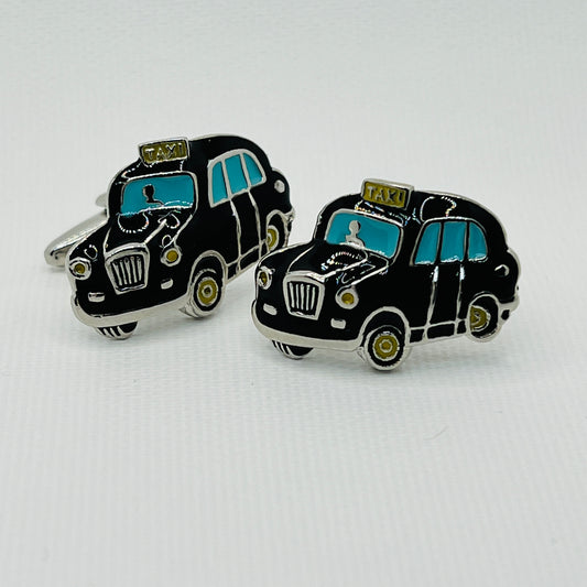Tasker & Shaw | Luxury Menswear | Novelty cab cufflinks