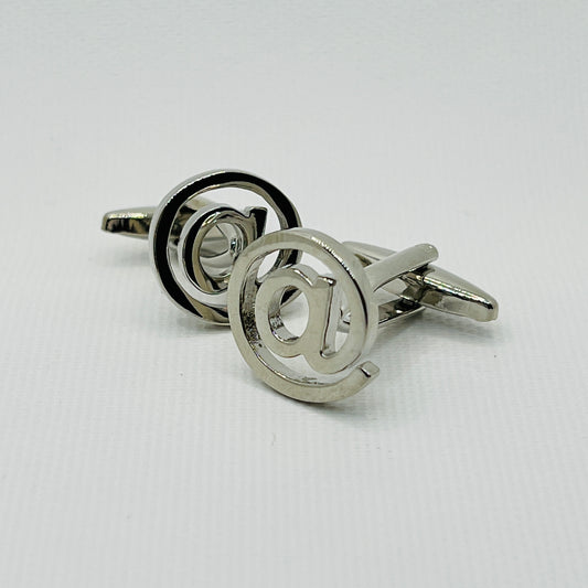 Tasker & Shaw | Luxury Menswear | @ Symbol Cufflinks