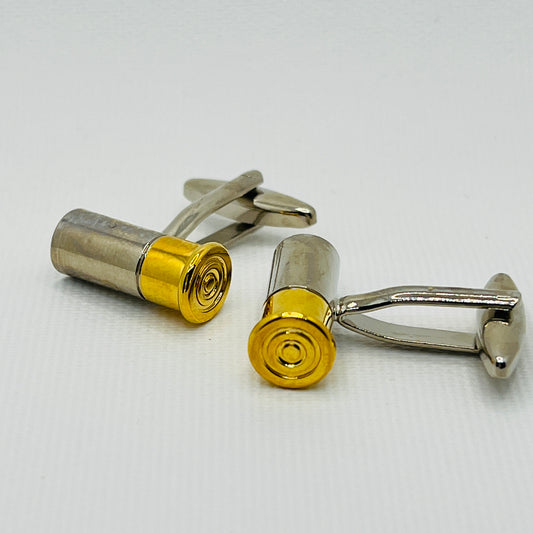 Tasker & Shaw | Luxury Menswear | Shotgun shell cufflinks