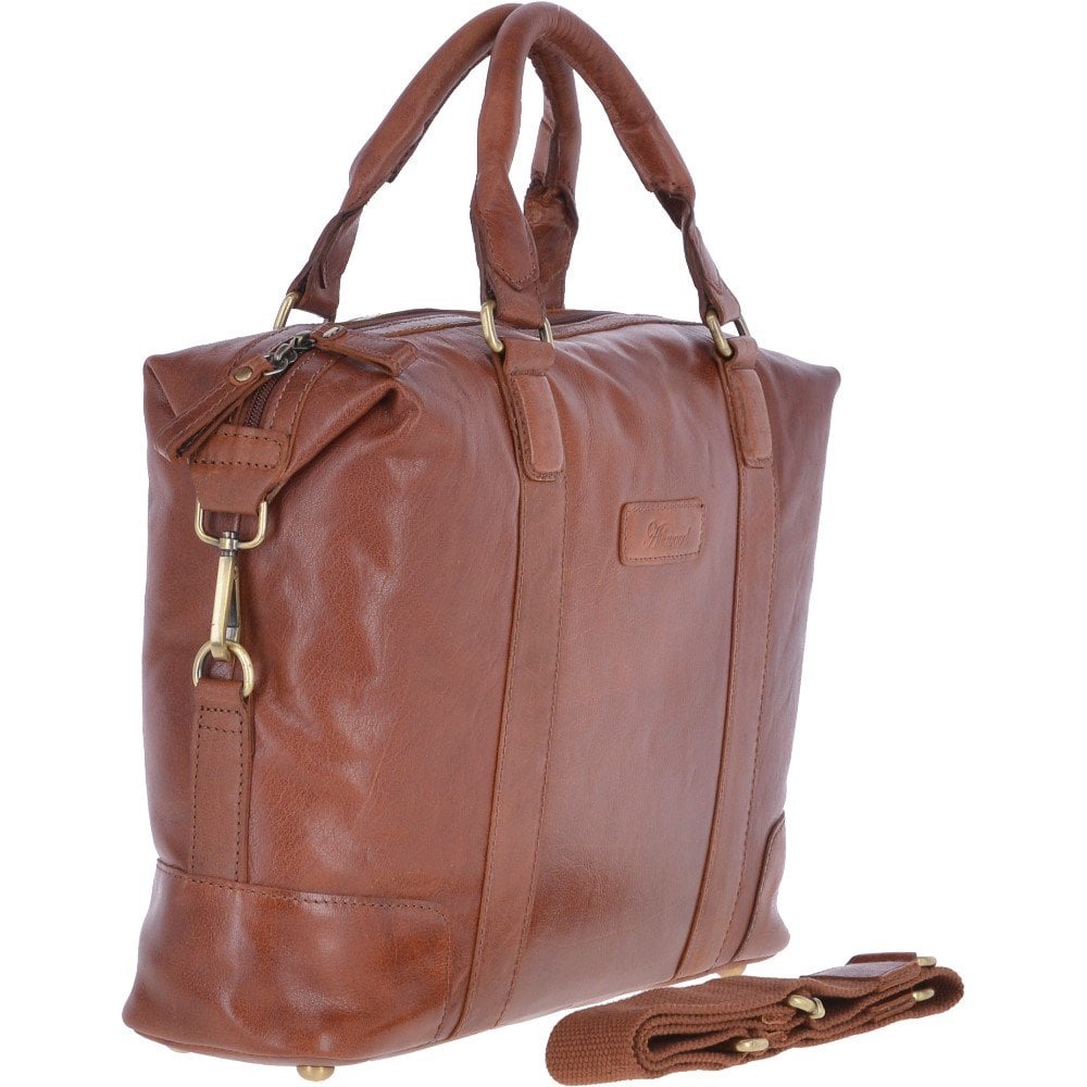 Tasker & Shaw | Luxury Menswear | Southbank vintage leather laptop/work bag